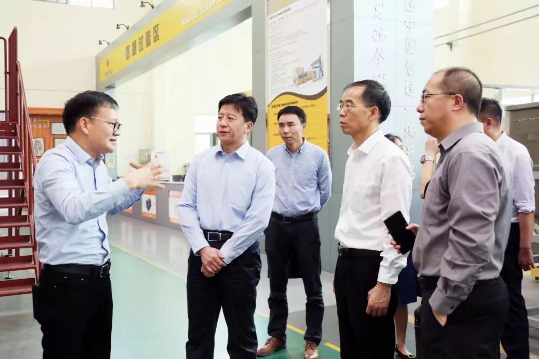 国度发改委政研室孙涛副主任一行莅临赏金船长官网调查调研